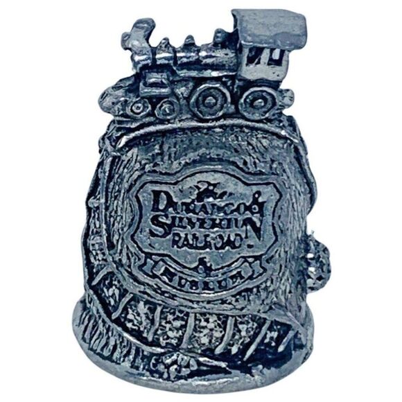 Durango Silverton Railroad Train Vintage Sewing Thimble 1 1/4"  D&SNGRR - Picture 1 of 8